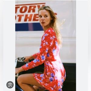 ZARA FLORAL 💐 WRAP DRESS 👗